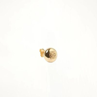 LOEWE Anagram Pebble Stud Earrings