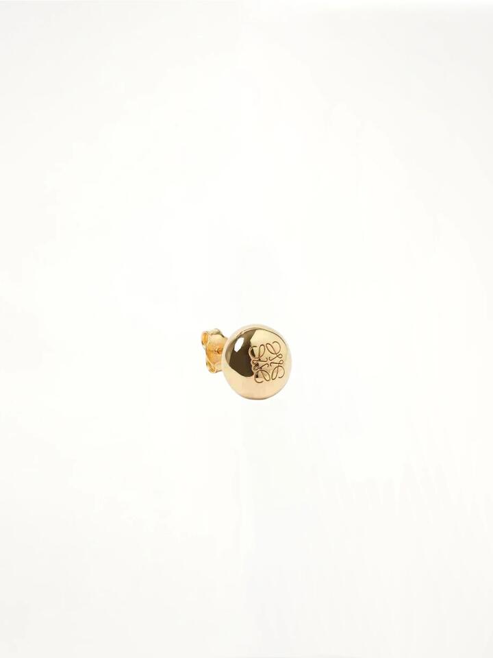 LOEWE Anagram Pebble Stud Earrings