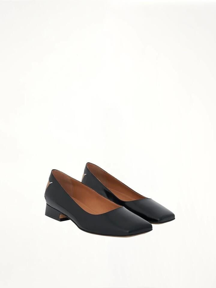 MAISON MARGIELA Four Stitches Decortique Ballerinas in Black / 36