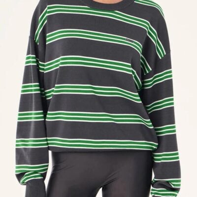 P.E Nation Retreat Stripe Sweater