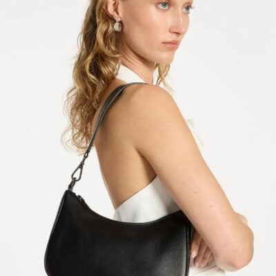Status Anxiety Look Both Ways Black Crossbody Bag