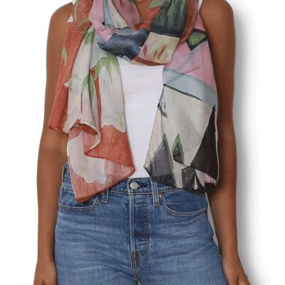 THE ARTIST LABEL The Artists Label Foxgloves Make ME Think OF You Scarf