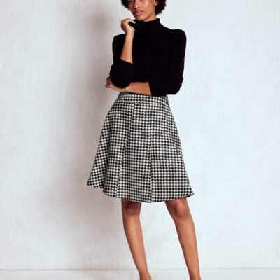 Boden Flippy Wool Skirt