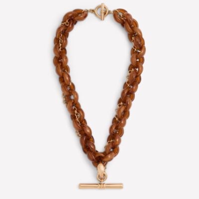 Boden Women's Resin T Bar Chain Necklace