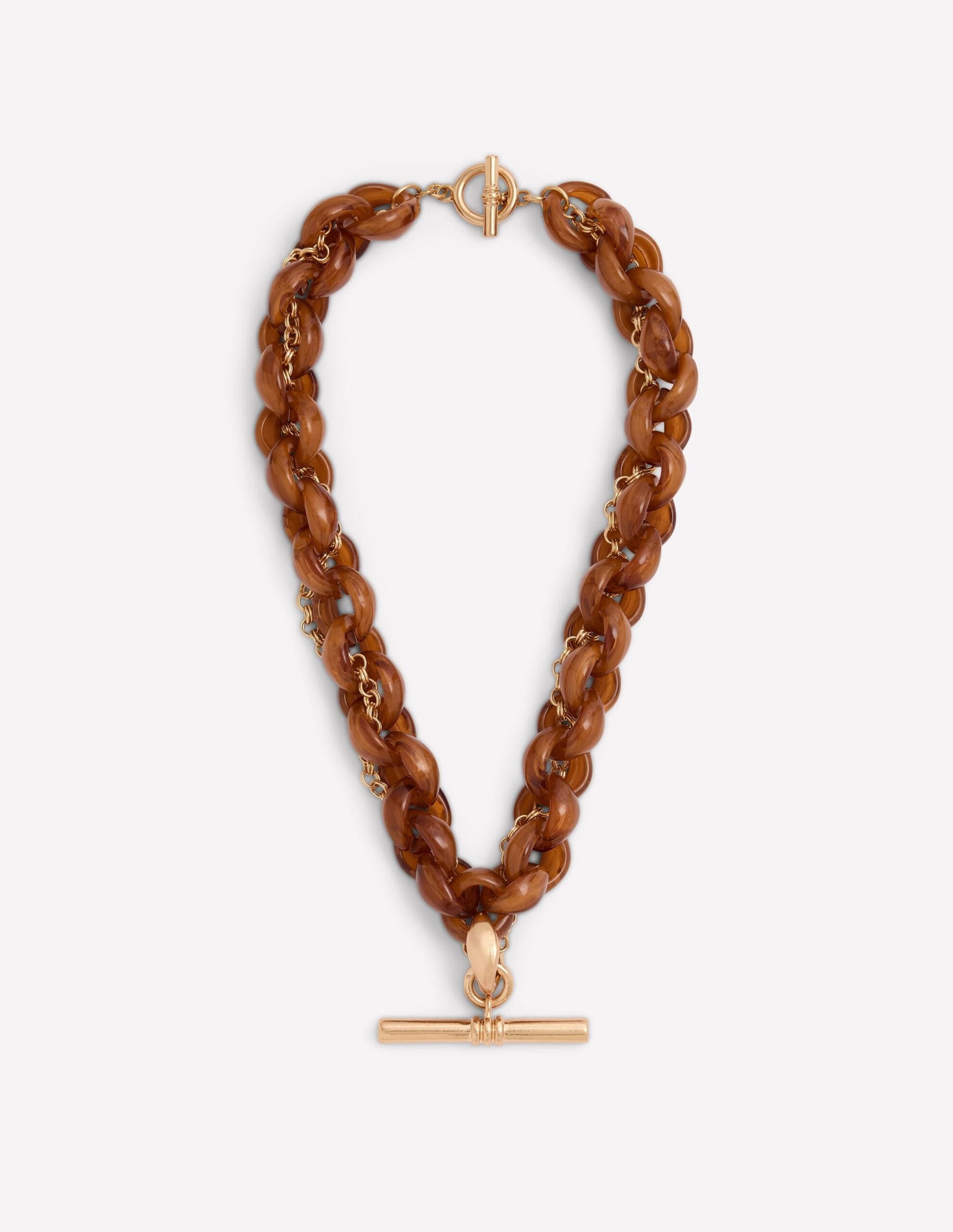 Boden Women's Resin T Bar Chain Necklace