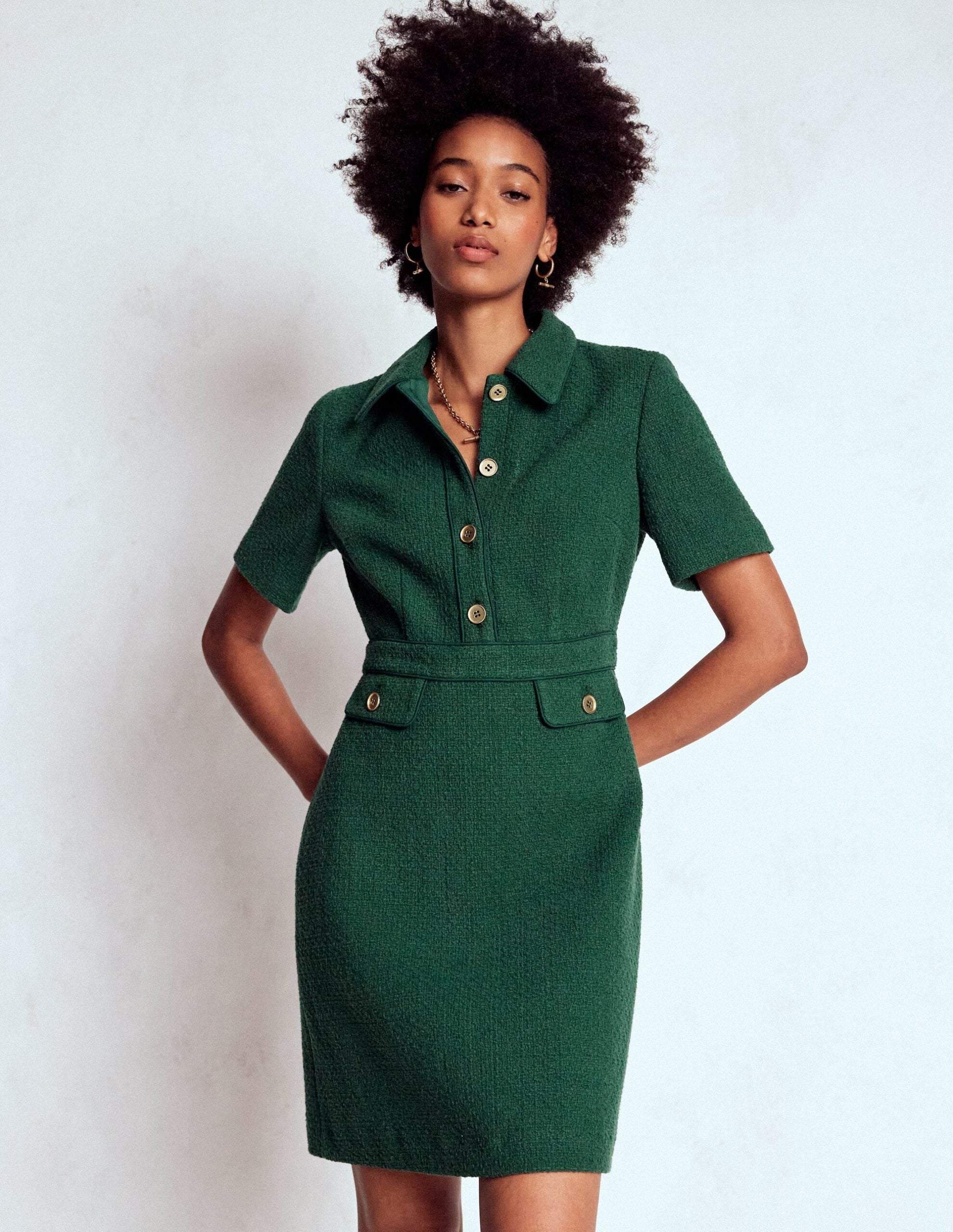 Boden Eda Cotton Shift Dress