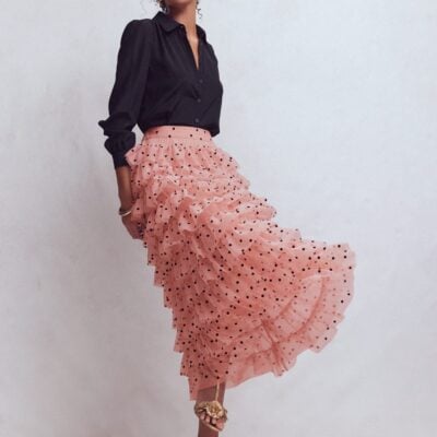 Boden Tulle Tiered Skirt