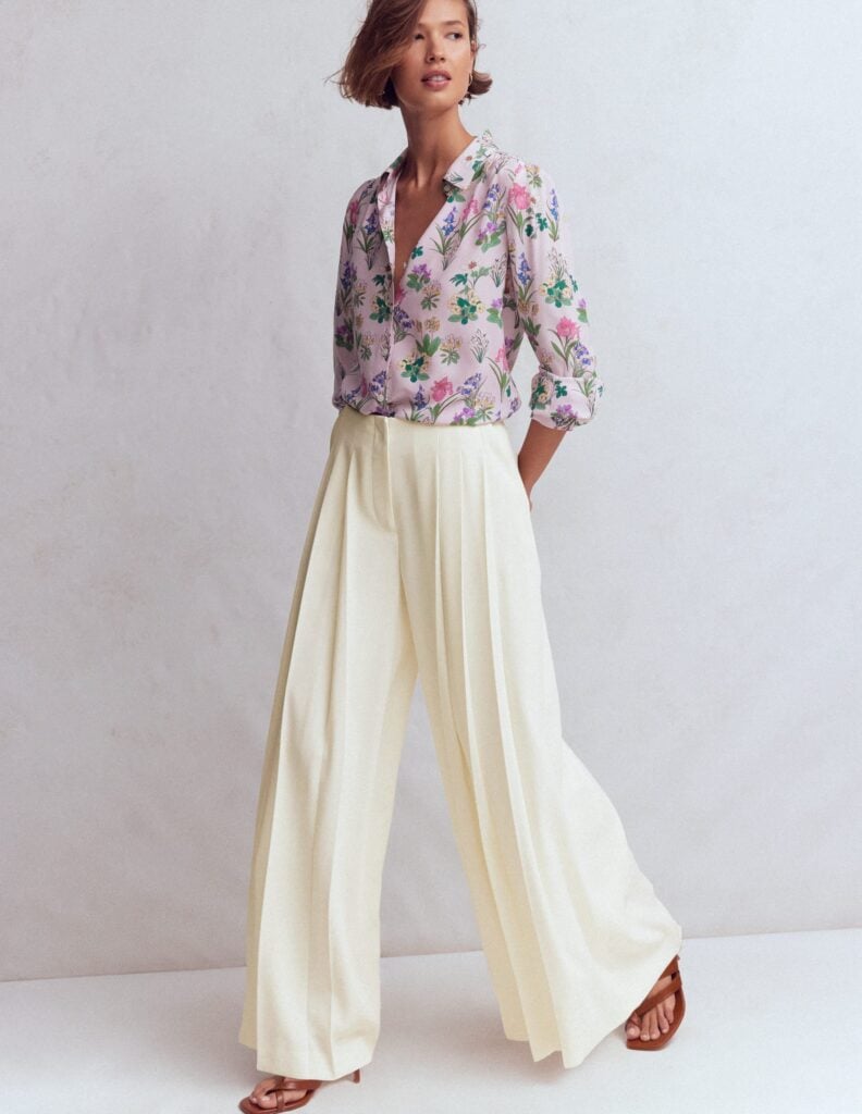 Boden Regent Wide Leg Trousers