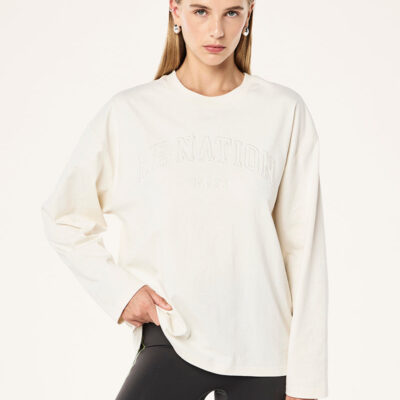 P.E Nation Core Oversized Long Sleeve Tee