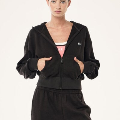 P.E Nation Printemps Waffle Zip Through