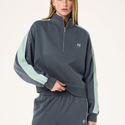 P.E Nation Align Zip Neck Sweat