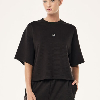 P.E Nation Printemps Waffle Crop Tee