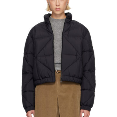 Moncler Black Anafi Down Jacket