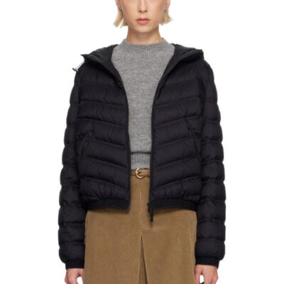Moncler Black Pandelon Down Jacket