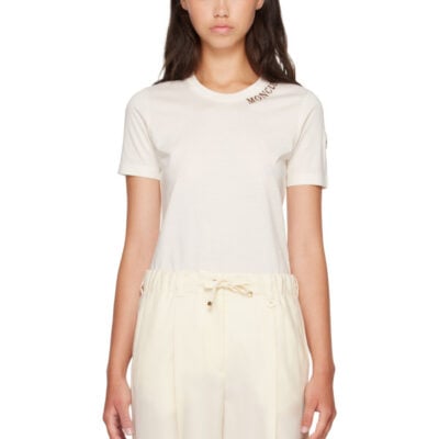 Moncler Off-White S/S Jersey T-shirt