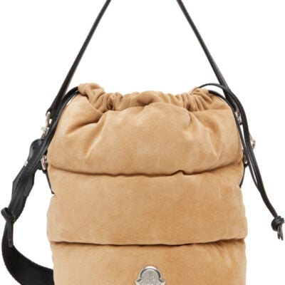Moncler Tan Caradoc Bucket Bag