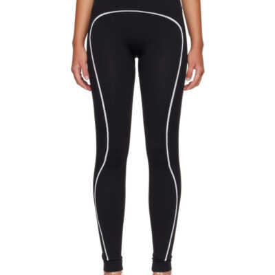 Off-White Black 'Off' Stamp Seamless Sport Leggings