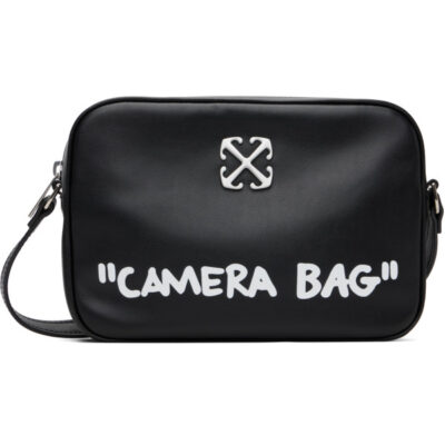 Off-White Black Quote Jitney Camera Bag