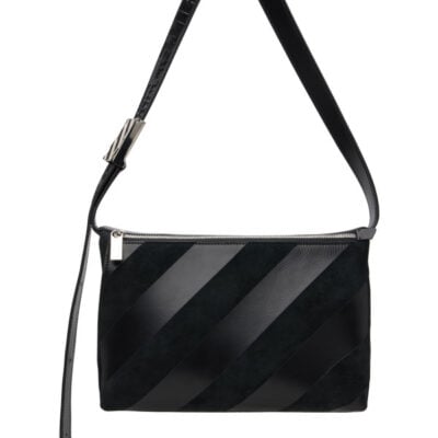 Off-White Black Sandbag 404 Diagonal Bag