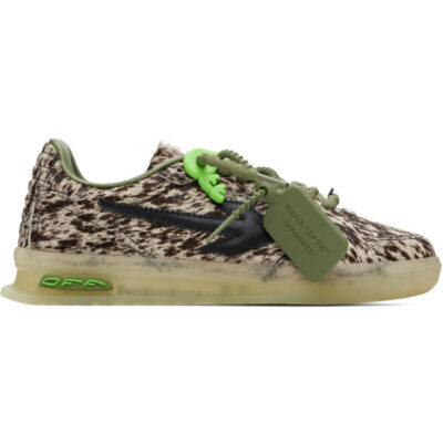 Off-White Brown & Khaki End Of Play Sneakers