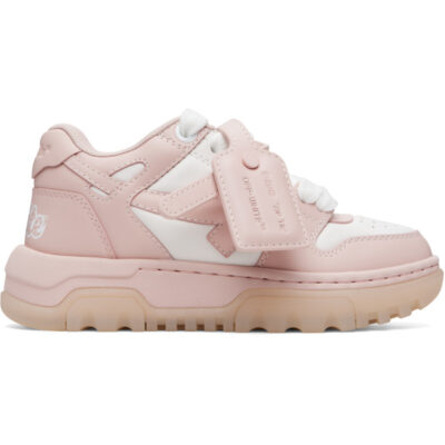 Off-White Pink Out Of Office Sneakers