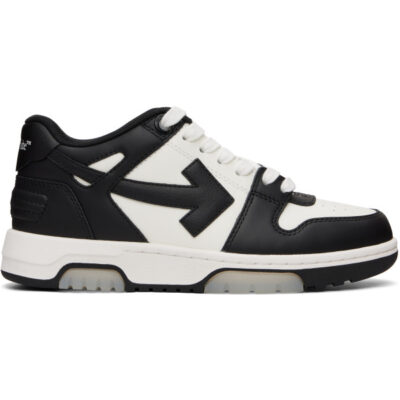 Off-White White & Black Out Of Office Sneakers
