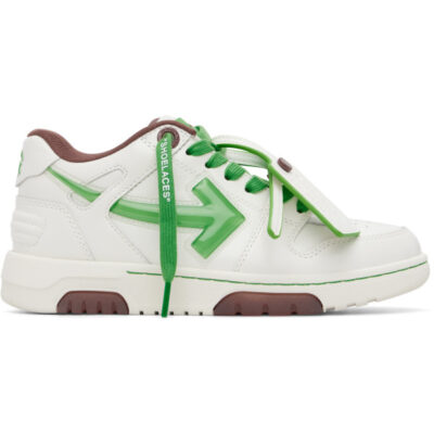 Off-White White 'Out Of Office' Bubble Arrow Sneakers