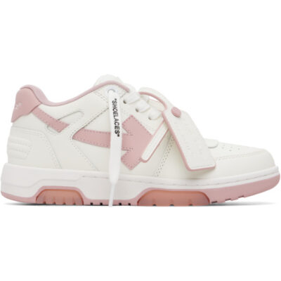 Off-White White 'Out Of Office' Calf Leather Sneakers