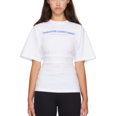 Off-White White 'Question Everything' T-shirt