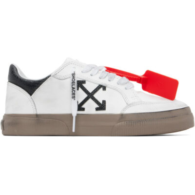 Off-White White Vulcanized Low Vintage Sneakers