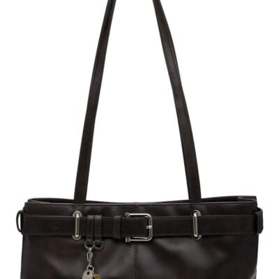 Osoi Brown Shoulder Brocle Bag