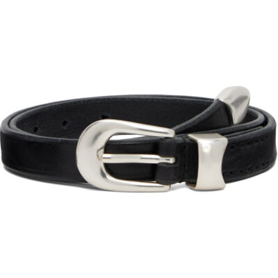 Our Legacy Black 2cm Belt