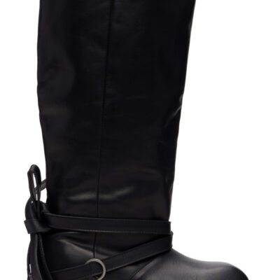 Our Legacy Black High Engine Tall Boots