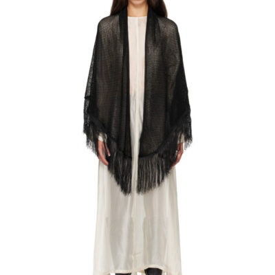 Our Legacy Black Triangle Scarf