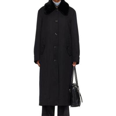 Our Legacy Black Tundra Coat