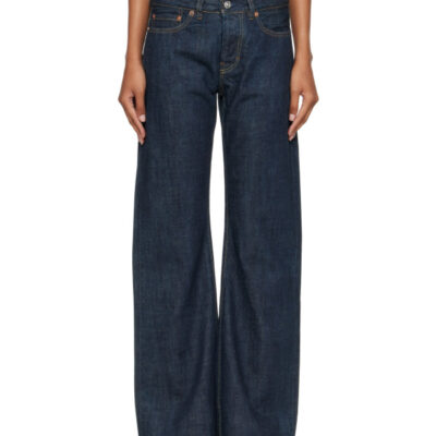 Our Legacy Blue Rover Cut Jeans