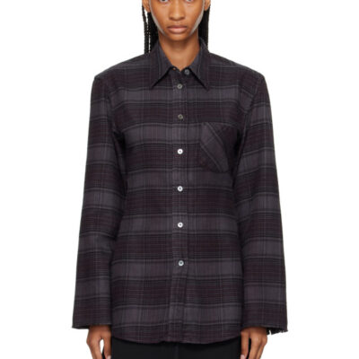Our Legacy Gray Daisy Shirt
