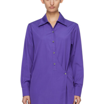 Our Legacy Purple Wave Shirt