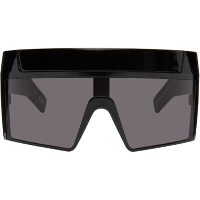 Rick Owens Black SUICIDE Edition Rev Sunglasses