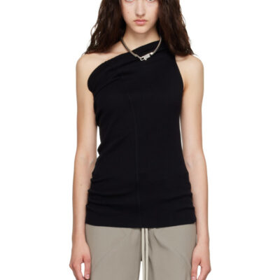 Rick Owens Black Tower Athena Top