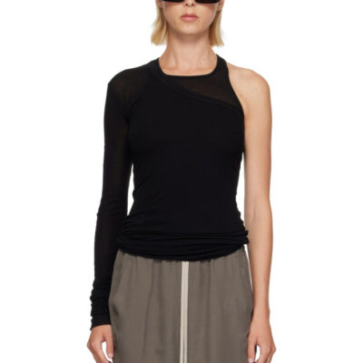 Rick Owens Black Tower Banana Top