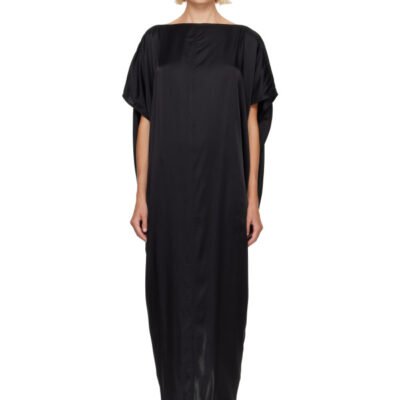 Rick Owens Black Tower Dagger Maxi Dress