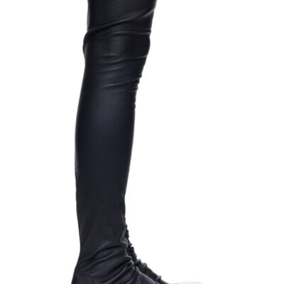 Rick Owens Black Tower High Stocking Sneaks Sneakers