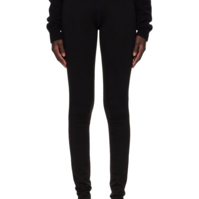 Rick Owens Black Tower Leggings