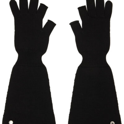 Rick Owens Black Tower Sphinx Gloves