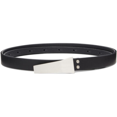 Rick Owens Black Tower Trunk Belt