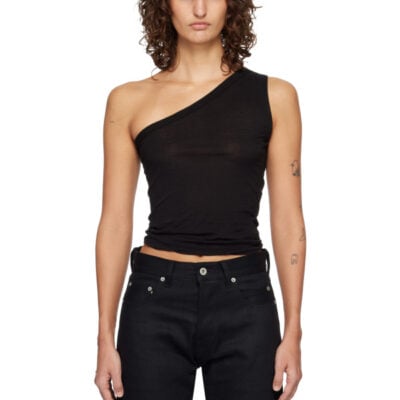 Rick Owens DRKSHDW Black Temple SL Ziggy Top