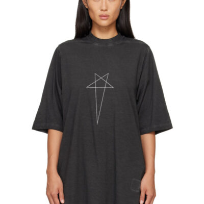 Rick Owens DRKSHDW Black Tower Jumbo S/S T-shirt
