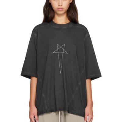 Rick Owens DRKSHDW Black Tower Walrus T-shirt