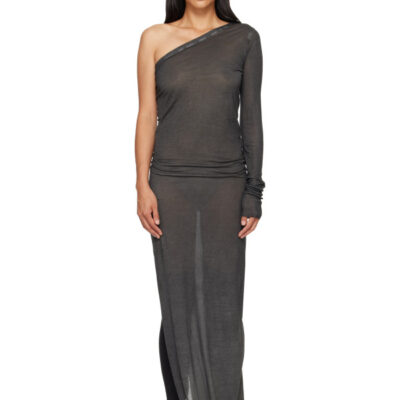 Rick Owens DRKSHDW Gray Tower Ziggy Maxi Dress